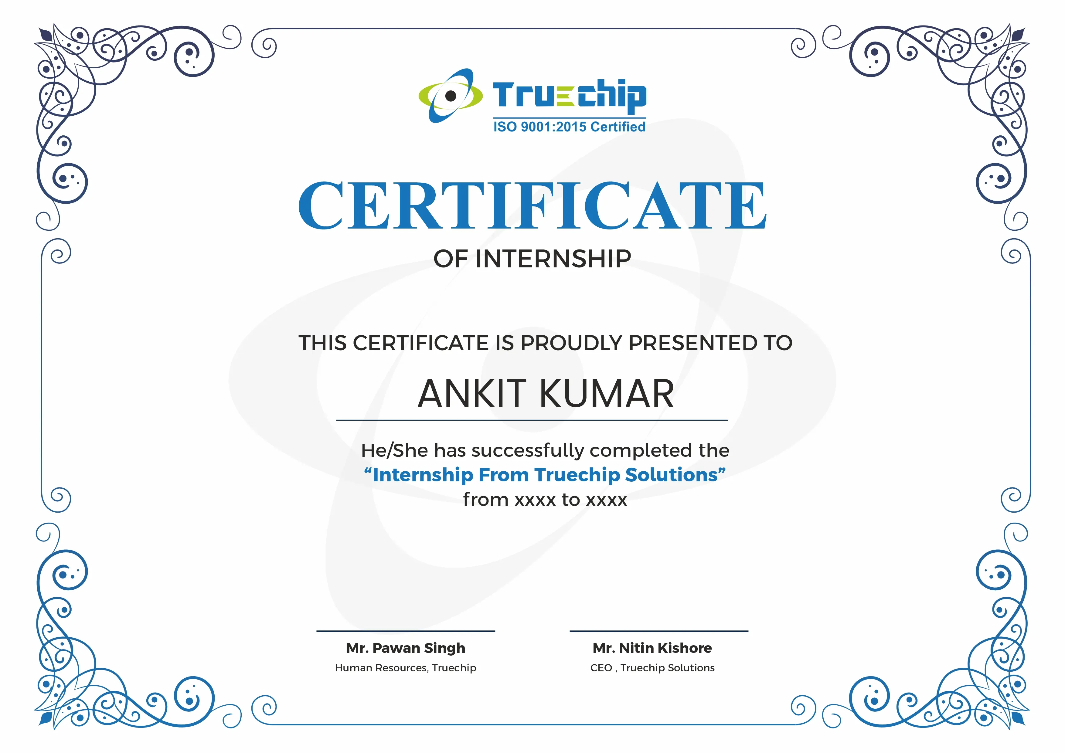 Certifiacte 1